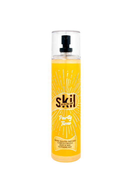 SKIL PARTY TIME BODY& HAIR MIST  250 ML